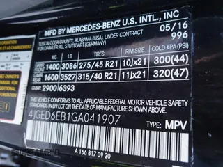 2016 Mercedes-Benz GLE 450 AMG z VIN 4JGED6EB1GA041907, wystawiony jako IAAI lot #41523151 z przebiegiem 70 856 mil mil oraz . Historia ofert i sprzedaży dostępna na DreamBid. Obrazek 9.