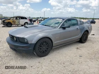 2007 Ford Mustang GT Deluxe with VIN 1ZVFT82HX75230089, listed as a Copart auction lot 61859805 with 209,552 mi miles and Salvage title. Bid and sale history available at DreamBid. Image 1.