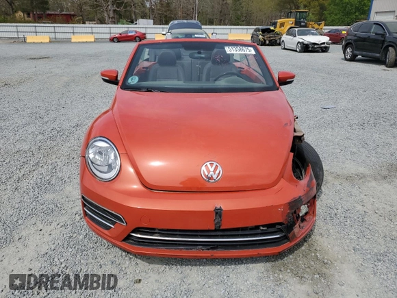 2019 Volkswagen Beetle S с VIN 3VW5DAAT9KM505721, выставлен на аукционе Copart как лот 51358675 с пробегом Не указан миль и Списание • Salvage title. История ставок и продаж доступна на DreamBid. Изображение 5.