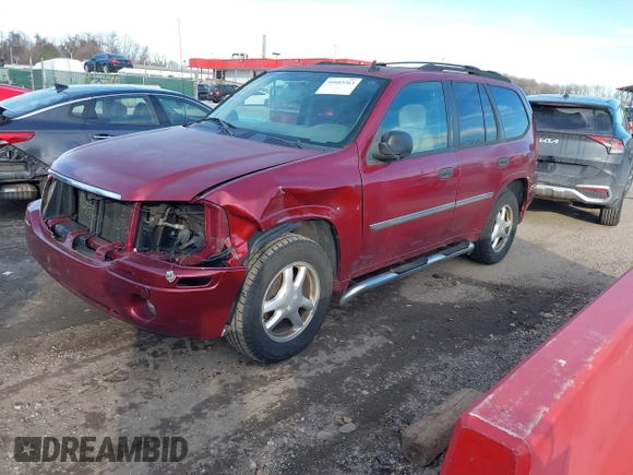 2008 GMC Envoy SLE2 with VIN 1GKDT13S682120370, listed as a IAAI auction lot 41653263 with 214,739 mi miles. Bid and sale history available at carsss.com. Image 2.