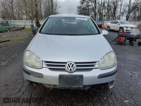2008 Volkswagen Rabbit S with VIN WVWBA71K28W342685, listed as a Copart auction lot 45339465 with 143,816 mi miles and Salvage title. Bid and sale history available at DreamBid. Image 5.