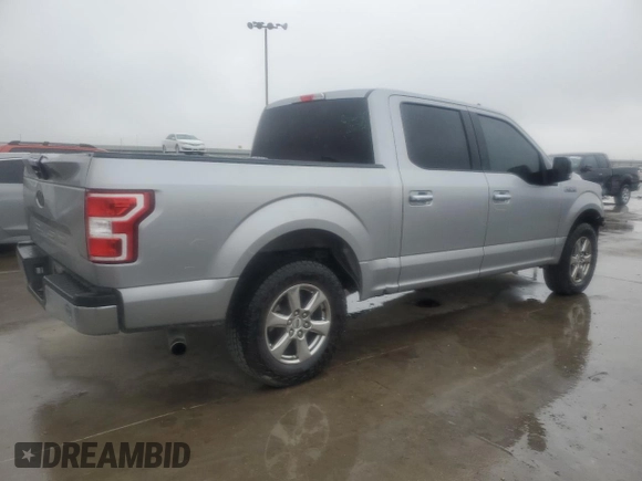 2020 Ford F-150 XL with VIN 1FTEW1C5XLKD27922, listed as a Copart auction lot 44441255 with 106,792 mi miles and Salvage Title. Bid and sale history available at carsss.com. Image 3.