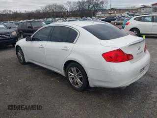 2011 Infiniti G25 Sedan x with VIN JN1DV6AR3BM451988, listed as a IAAI auction lot 41222232 with 173,126 mi miles. Bid and sale history available at carsss.com. Image 3.