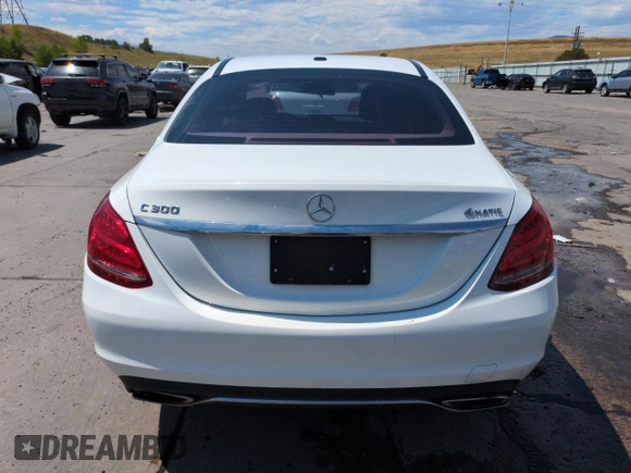 2015 Mercedes-Benz C 300 Luxury with VIN 55SWF4KB2FU008978, listed as a Copart auction lot 65449275 with 123,003 mi miles and Salvage title. Bid and sale history available at DreamBid. Image 6.