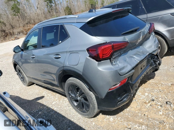 2024 Buick Encore GX Sport Touring with VIN KL4AMDSL7RB161433, listed as a Copart auction lot 47361095 with 22,779 mi miles and Salvage Title. Bid and sale history available at DreamBid. Image 2.