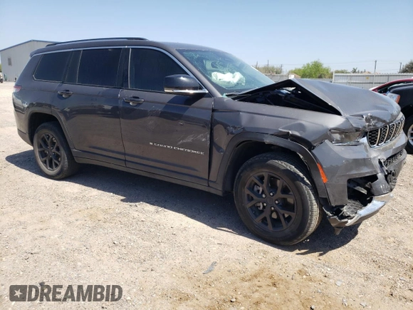 2023 Jeep Grand Cherokee Limited z VIN 1C4RJJBG8P8101321, wystawiony jako Copart lot #48723865 z przebiegiem 33 062 mil mil oraz Szkoda całkowita • Salvage title. Historia ofert i sprzedaży dostępna na DreamBid. Obrazek 4.