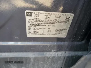 2018 Chevrolet Equinox LT with VIN 3GNAXJEV5JS618488, listed as a Copart auction lot 54208665 with 77,243 mi miles and Salvage title. Bid and sale history available at DreamBid. Image 13.