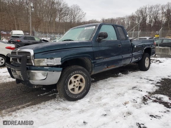 1998 Dodge Ram 1500 with VIN 3B7HF13YXWG188832, listed as a Copart auction lot 88266405 with 0 mi miles and Salvage Title. Bid and sale history available at carsss.com. Image 1.