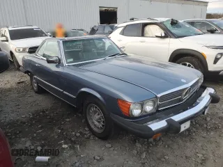 1983 Mercedes-Benz 380 380SL with VIN WDBBA45AXDB027505, listed as a Copart auction lot 87718005 with 124,304 mi miles and Clean Title. Bid and sale history available at carsss.com. Image 4.