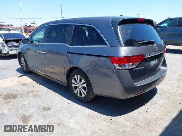 2016 Honda Odyssey EX-L z VIN 5FNRL5H62GB137747, wystawiony jako IAAI lot #42304557 z przebiegiem 202 056 mil mil oraz . Historia ofert i sprzedaży dostępna na DreamBid. Obrazek 3.