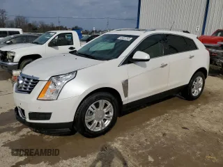 2014 Cadillac SRX Luxury Collection with VIN 3GYFNBE36ES646549, listed as a Copart auction lot 48951265 with 97,934 mi miles and Salvage Title. Bid and sale history available at carsss.com. Image 1.