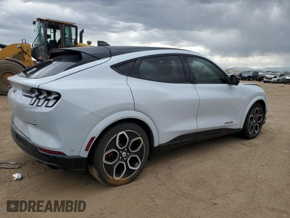 2022 Ford Mustang Mach-E GT with VIN 3FMTK4SE3NMA60295, listed as a Copart auction lot 55287195 with 18,836 mi miles and Salvage title. Bid and sale history available at DreamBid. Image 3.