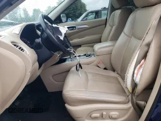 2017 Nissan Pathfinder SL with VIN 5N1DR2MM0HC648797, listed as a Copart auction lot 57584855 with 176,523 mi miles and Salvage title. Bid and sale history available at DreamBid. Image 7.