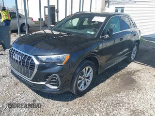 2021 Audi Q3 S line Premium with VIN WA1DECF36M1031852, listed as a IAAI auction lot 42020471 with 29,445 mi miles and . Bid and sale history available at DreamBid. Image 2.
