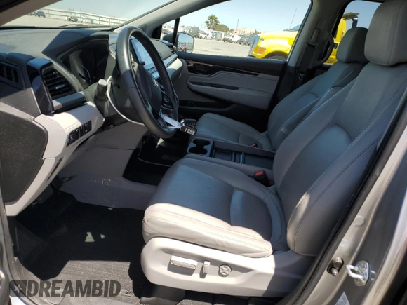 2023 Honda Odyssey Touring with VIN 5FNRL6H86PB043474, listed as a Copart auction lot 61672545 with 39,176 mi miles and Salvage title. Bid and sale history available at DreamBid. Image 7.