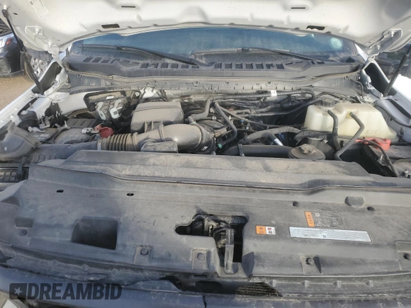 2023 Ford F-250 XL with VIN 1FT8W2BNXPED38850, listed as a Copart auction lot 46600915 with 46,278 mi miles and Salvage title. Bid and sale history available at DreamBid. Image 11.