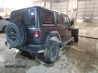 2024 Jeep Wrangler Sport with VIN 1C4PJXKN4RW208552, listed as a Copart auction lot 87195854 with Not provided miles and Salvage title. Bid and sale history available at DreamBid. Image 3.