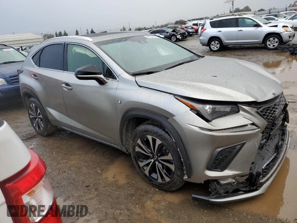 2018 Lexus NX with VIN JTJBARBZ4J2160553, listed as a Copart auction lot 44235495 with 59,498 mi miles and Salvage Title. Bid and sale history available at carsss.com. Image 4.