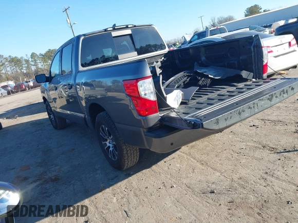2022 Nissan Titan SV with VIN 1N6AA1EE3NN104176, listed as a IAAI auction lot 41159789 with 53,991 mi miles and . Bid and sale history available at DreamBid. Image 3.