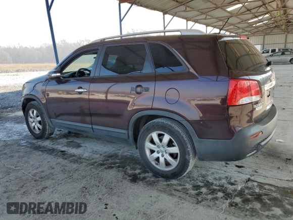 2013 Kia Sorento LX with VIN 5XYKT4A25DG389418, listed as a Copart auction lot 46418645 with 150,584 mi miles and Salvage Title. Bid and sale history available at carsss.com. Image 2.