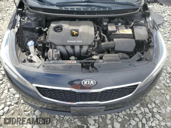 2018 Kia Forte LX with VIN 3KPFK4A76JE277865, listed as a Copart auction lot 49886365 with 57,536 mi miles and Salvage Title. Bid and sale history available at carsss.com. Image 12.