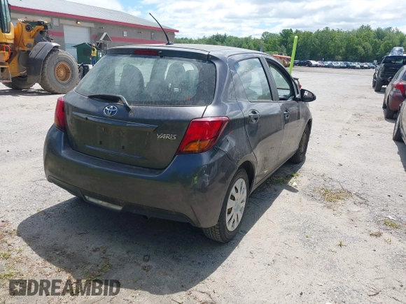 2017 Toyota Yaris L with VIN VNKKTUD37HA073276, listed as a IAAI auction lot 42546567 with 123,288 mi miles and . Bid and sale history available at DreamBid. Image 4.