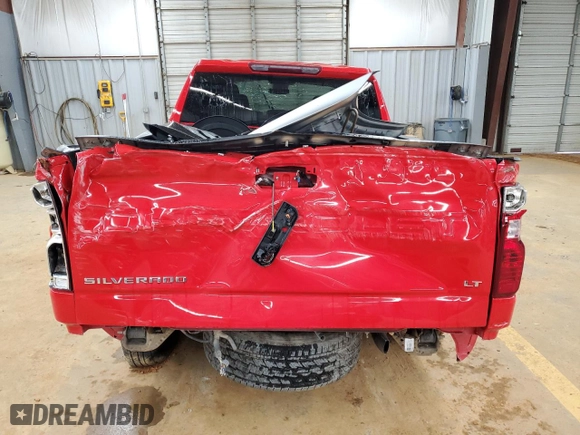 2023 Chevrolet Silverado 1500 LT with VIN 3GCUDDED7PG357836, listed as a Copart auction lot 46102895 with 0 mi miles and Non Repairable. Bid and sale history available at carsss.com. Image 6.