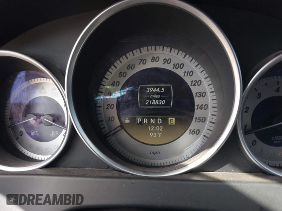 2012 Mercedes-Benz C-Class C 300 Sport with VIN WDDGF8BB7CA718546, listed as a IAAI auction lot 41901351 with 218,830 mi miles. Bid and sale history available at carsss.com. Image 7.