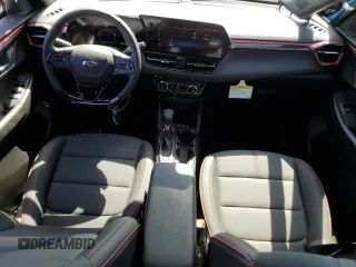2025 Chevrolet TrailBlazer RS with VIN KL79MTSL7SB047633, listed as a Copart auction lot 49084135 with 446 mi miles and Salvage Title. Bid and sale history available at carsss.com. Image 8.