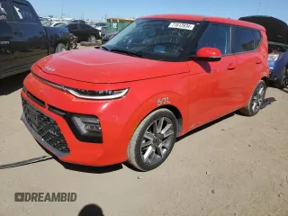 2022 Kia Soul Turbo with VIN KNDJ53AF4N7155448, listed as a Copart auction lot 71613934 with 28,536 mi miles and Salvage Title. Bid and sale history available at carsss.com. Image 1.