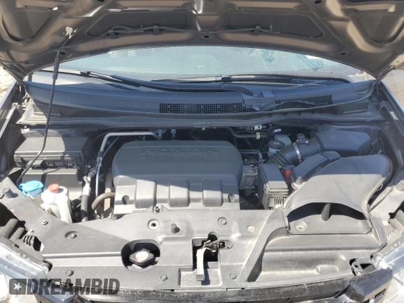 2015 Honda Odyssey EX-L with VIN 5FNRL5H63FB017177, listed as a Copart auction lot 52347205 with 83,148 mi miles and Salvage Title. Bid and sale history available at DreamBid. Image 12.