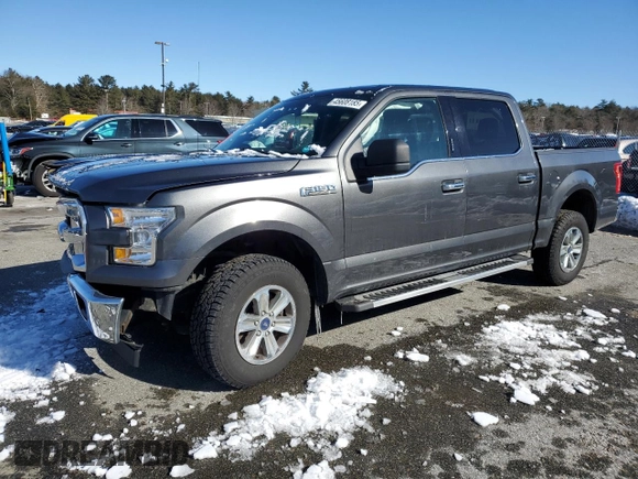 2017 Ford F-150 XL with VIN 1FTEW1EF8HFB34383, listed as a Copart auction lot 45608185 with Not Provided miles and Salvage Title. Bid and sale history available at carsss.com. Image 1.