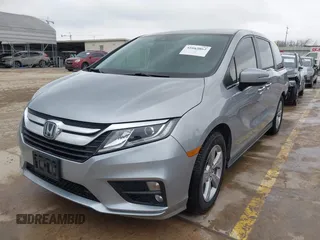 2018 Honda Odyssey EX-L with VIN 5FNRL6H73JB105024, listed as a IAAI auction lot 41663862 with 76,172 mi miles. Bid and sale history available at carsss.com. Image 19.