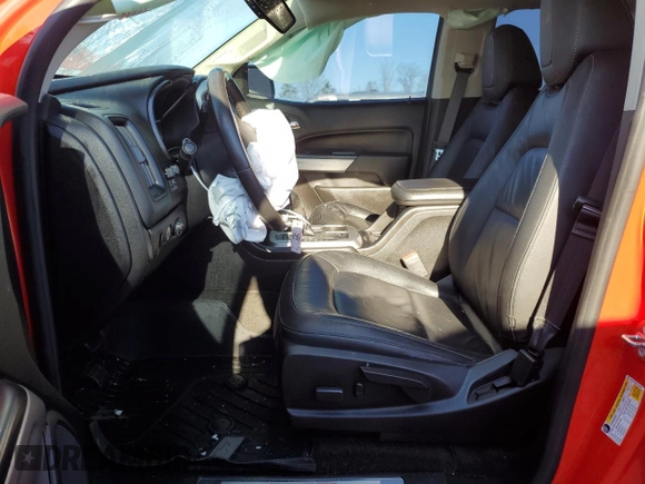 2018 Chevrolet Colorado 4WD ZR2 with VIN 1GCGTEEN6J1104009, listed as a Copart auction lot 47365595 with 48,997 mi miles and Salvage Title. Bid and sale history available at carsss.com. Image 7.