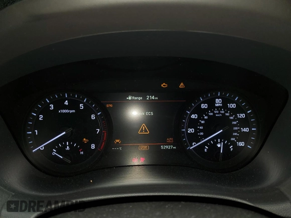 2018 Genesis G80 Sport with VIN KMHGN4JB9JU241553, listed as a Copart auction lot 79503424 with 52,927 mi miles and Salvage Title. Bid and sale history available at DreamBid. Image 9.