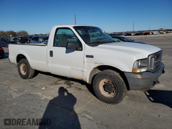 2004 Ford F-250 XL с VIN 1FTNF20L34ED15247, выставлен на аукционе Copart как лот 88119525 с пробегом 336 410 миль миль и Списание • Salvage title. История ставок и продаж доступна на DreamBid. Изображение 4.