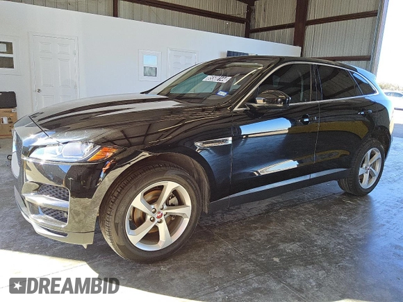 2020 Jaguar F-Pace 25t z VIN SADCS2FX9LA645238, wystawiony jako Copart lot #85500144 z przebiegiem 72 376 mil mil oraz Czysty tytuł • Clean title. Historia ofert i sprzedaży dostępna na DreamBid. Obrazek 1.