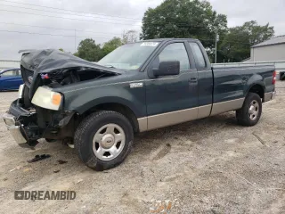 2005 Ford F-150 XL with VIN 1FTPF12585NA63952, listed as a Copart auction lot 74300474 with 98,379 mi miles and Salvage Title. Bid and sale history available at carsss.com. Image 1.