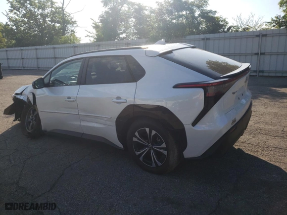 2024 Toyota bZ4X XLE with VIN JTMABACA9RA055806, listed as a Copart auction lot 58301524 with 1,341 mi miles and Salvage Title. Bid and sale history available at carsss.com. Image 2.