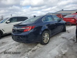2017 Buick Regal Premium II with VIN 2G4GR5GX6H9122928, listed as a Copart auction lot 46244615 with 199,080 mi miles and Salvage Title. Bid and sale history available at carsss.com. Image 3.