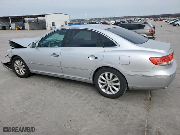 2008 Hyundai Azera Limited with VIN KMHFC46F08A318383, listed as a Copart auction lot 48130475 with 168,293 mi miles and Salvage Title. Bid and sale history available at carsss.com. Image 2.