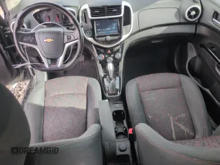 2017 Chevrolet Sonic LT with VIN 1G1JD6SB8H4104808, listed as a Copart auction lot 43740025 with 76,731 mi miles and Salvage Title. Bid and sale history available at carsss.com. Image 8.