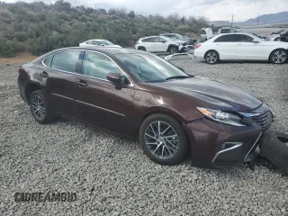 2017 Lexus ES with VIN 58ABK1GG4HU037959, listed as a Copart auction lot 53280735 with 0 mi miles and Salvage Title. Bid and sale history available at carsss.com. Image 4.