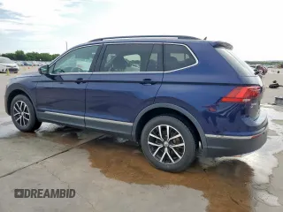 2021 Volkswagen Tiguan SE with VIN 3VV2B7AX6MM051899, listed as a Copart auction lot 62870765 with 56,848 mi miles and Clean title. Bid and sale history available at DreamBid. Image 2.