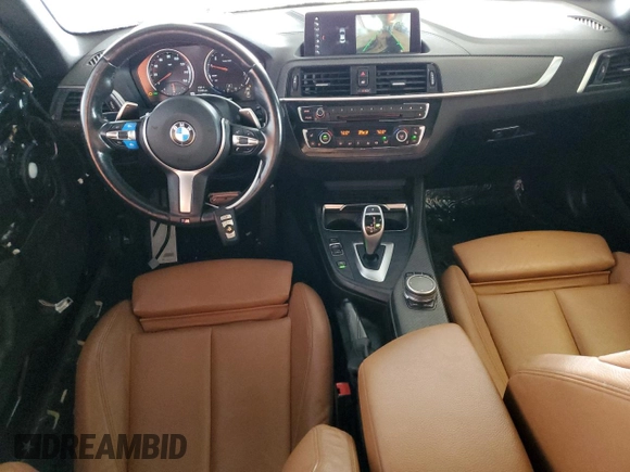 2021 BMW 2 Series M240i xDrive with VIN WBA2J7C03M7H75738, listed as a Copart auction lot 87224694 with 34,875 mi miles and Salvage Title. Bid and sale history available at carsss.com. Image 8.