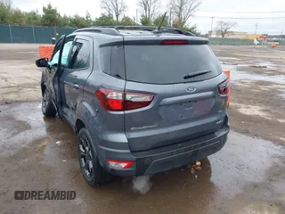 2018 Ford EcoSport SES with VIN MAJ6P1CLXJC161916, listed as a IAAI auction lot 41914892 with 39,776 mi miles and . Bid and sale history available at DreamBid. Image 3.