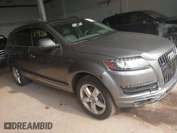 2015 Audi Q7 Premium Plus с VIN WA1LGAFE9FD025864, выставлен на аукционе IAAI как лот 42490868 с пробегом 67 739 миль миль и . История ставок и продаж доступна на DreamBid. Изображение 1.
