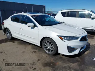 2021 Acura ILX w/Premium Package with VIN 19UDE2F7XMA007218, listed as a IAAI auction lot 41626154 with 71,305 mi miles. Bid and sale history available at carsss.com. Image 1.