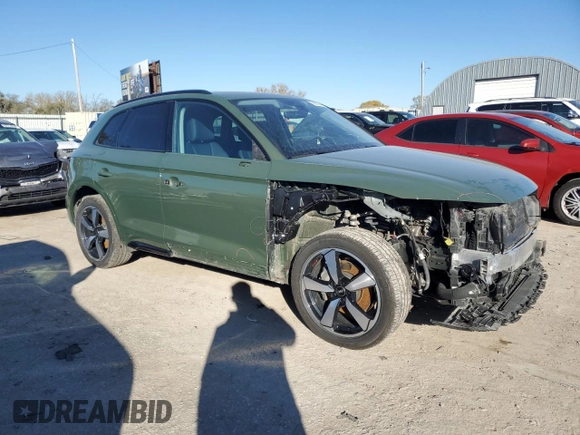 2022 Audi Q5 S line Premium Plus with VIN WA1EABFY3N2131327, listed as a Copart auction lot 79873944 with 47,900 mi miles and Salvage Title. Bid and sale history available at carsss.com. Image 4.