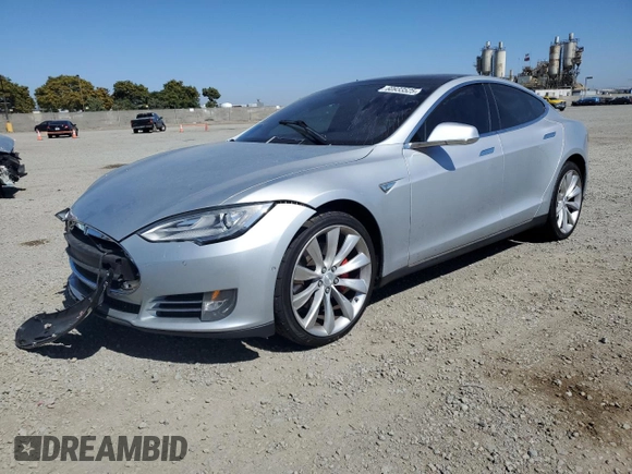2016 Tesla Model S 90D z VIN 5YJSA1E4XGF115997, wystawiony jako Copart lot #60933525 z przebiegiem Nie podano mil oraz Szkoda całkowita • Salvage title. Historia ofert i sprzedaży dostępna na DreamBid. Obrazek 1.